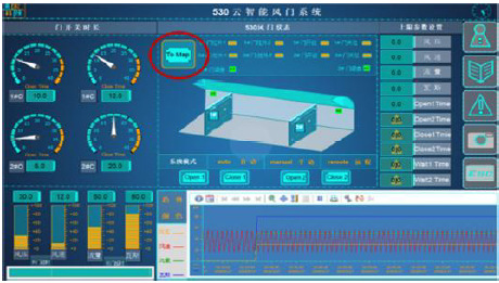 礦用遠程自動風(fēng)門 調(diào)度室遠程控制風(fēng)門